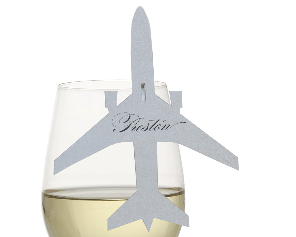 Airplane Place Cards