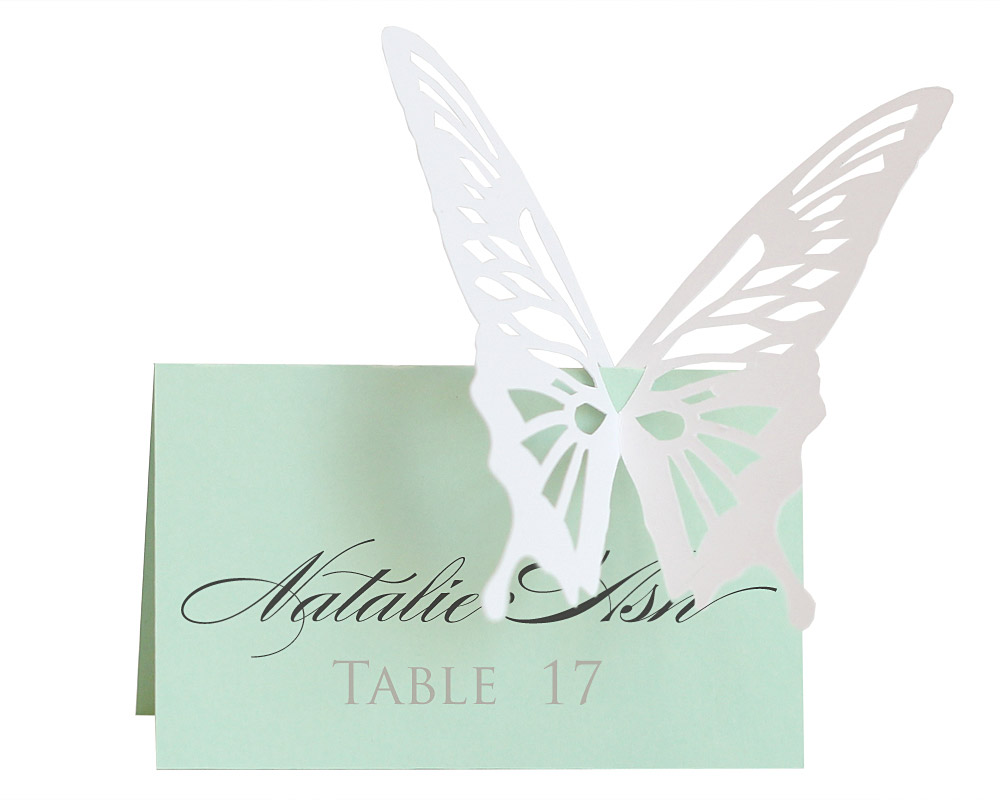Butterfly Escort Cards