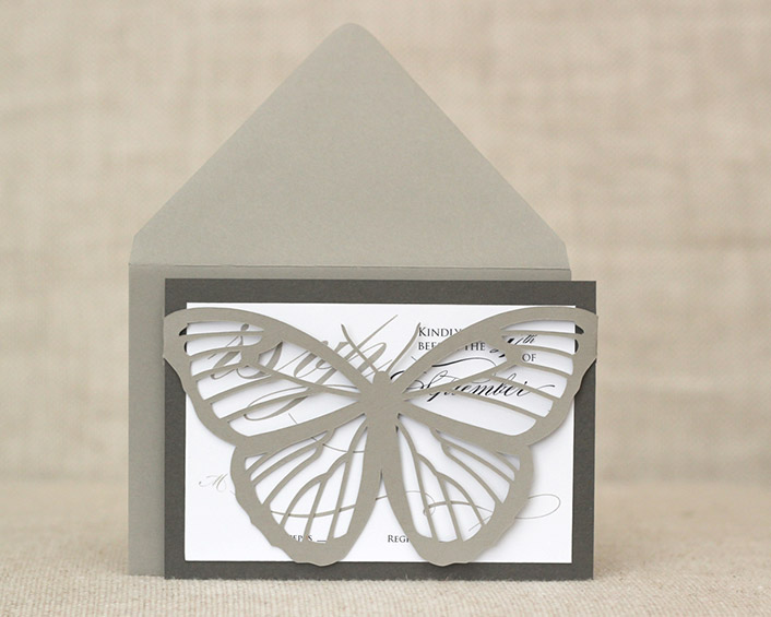 Butterfly RSVP Cards