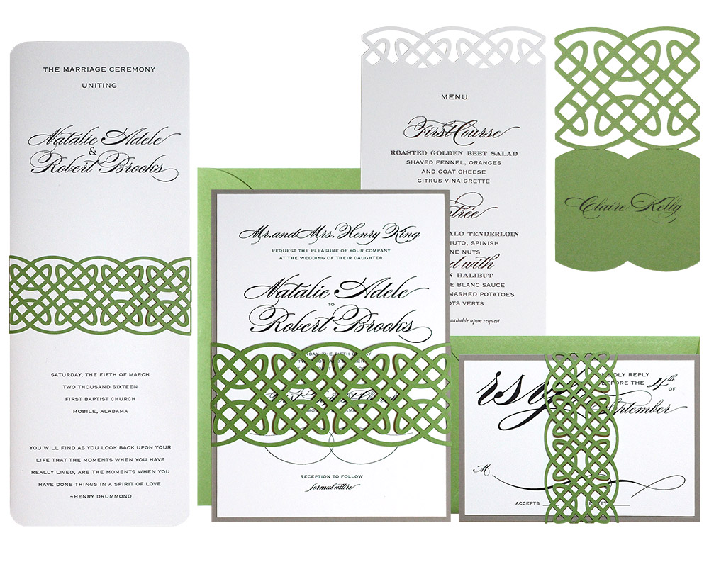 Celtic Knot RSVP Cards
