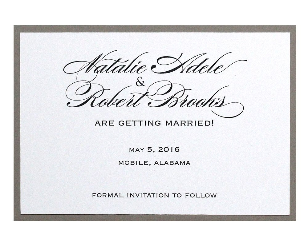 Celtic Knot Save the Dates