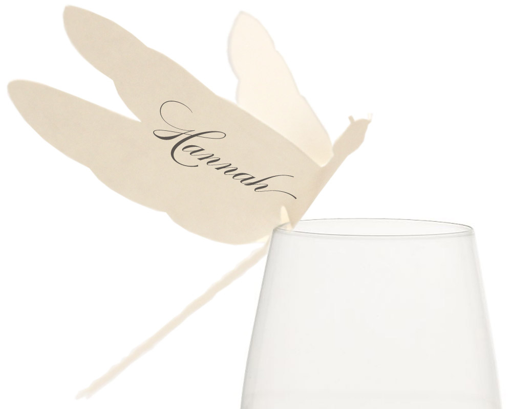 Dragonfly Place Cards