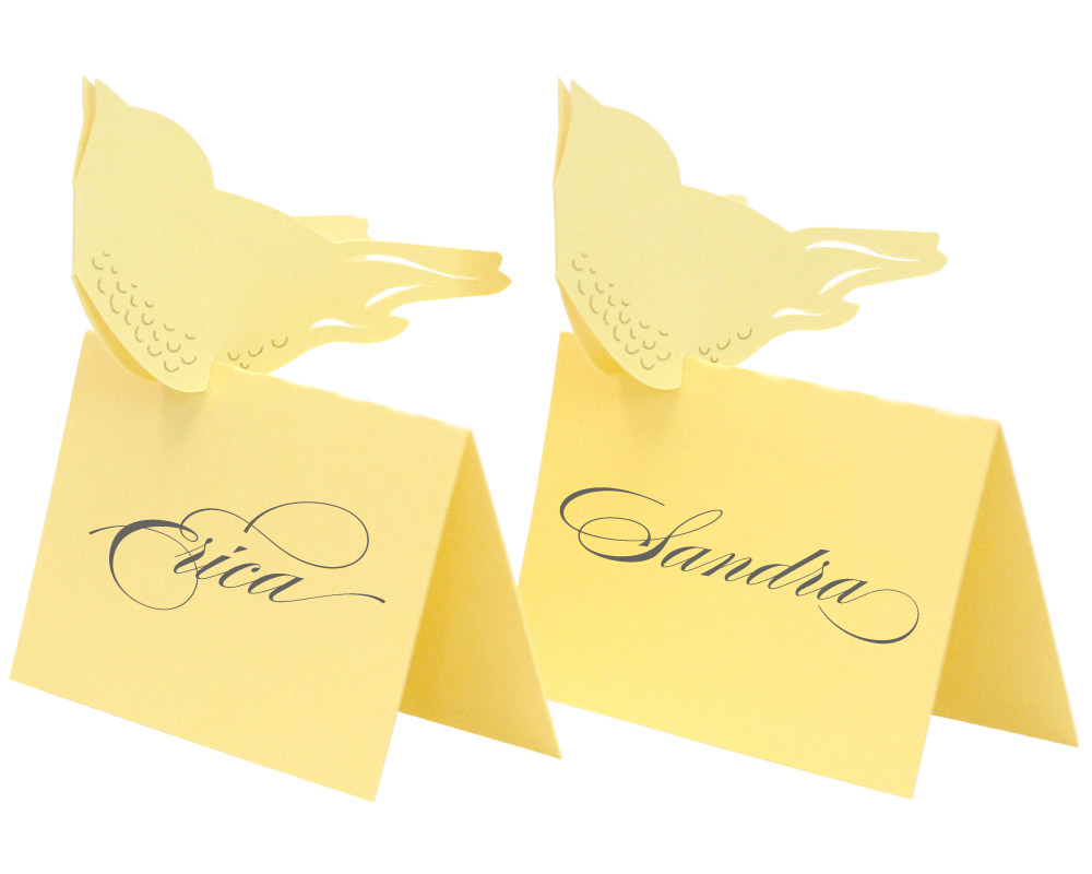 Lovebird Escort Cards
