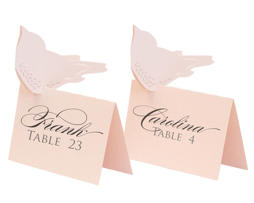 Lovebird Escort Cards
