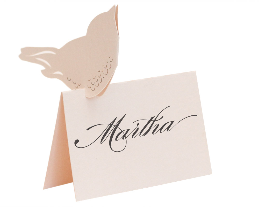 Lovebird Escort Cards