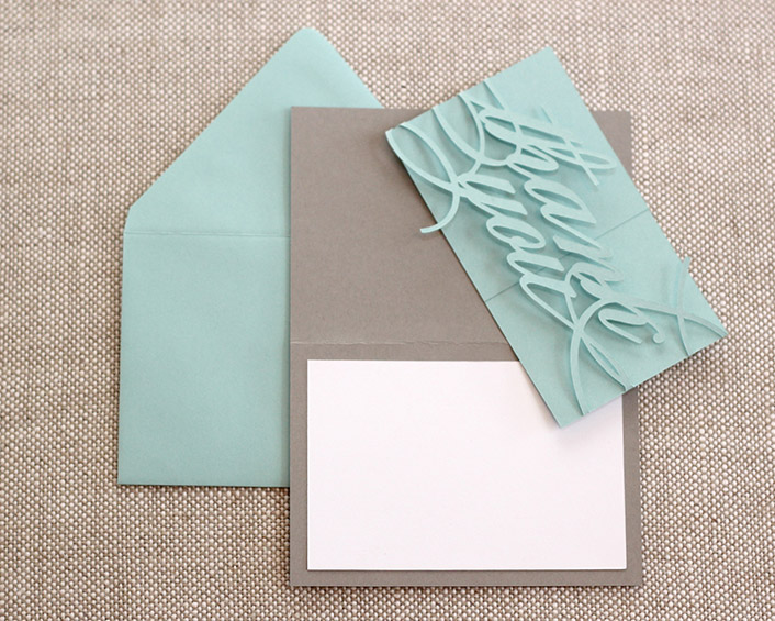 Monogram Thank You Cards