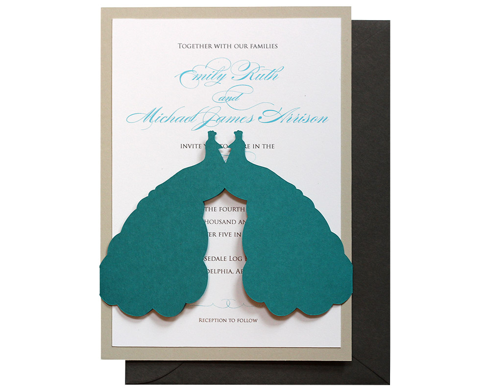 Peacock Invitations