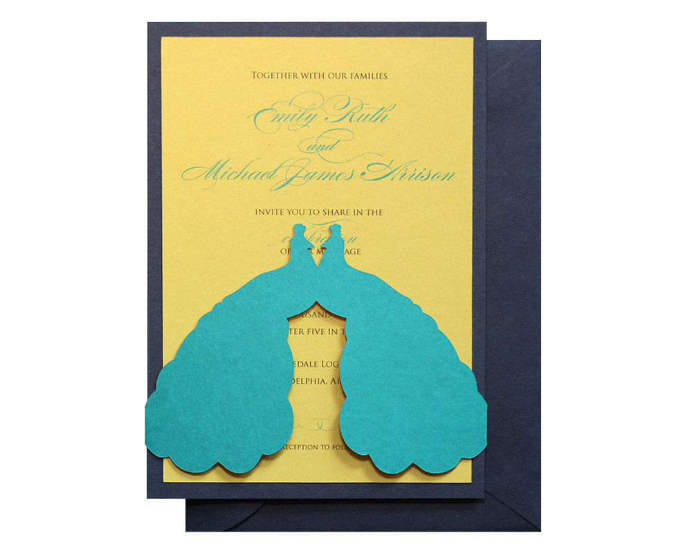 Peacock Invitations