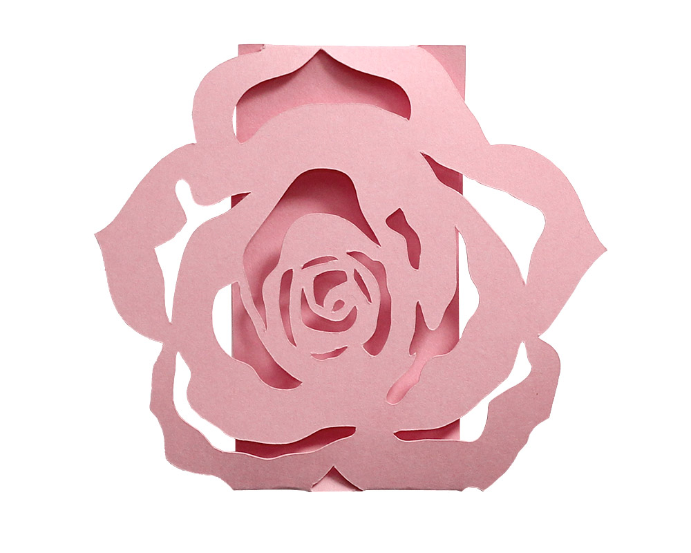 Rose RSVP Cards