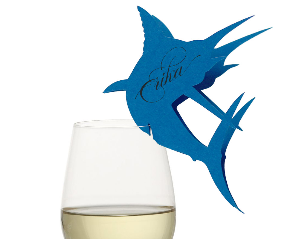 Sailfish Place Cards