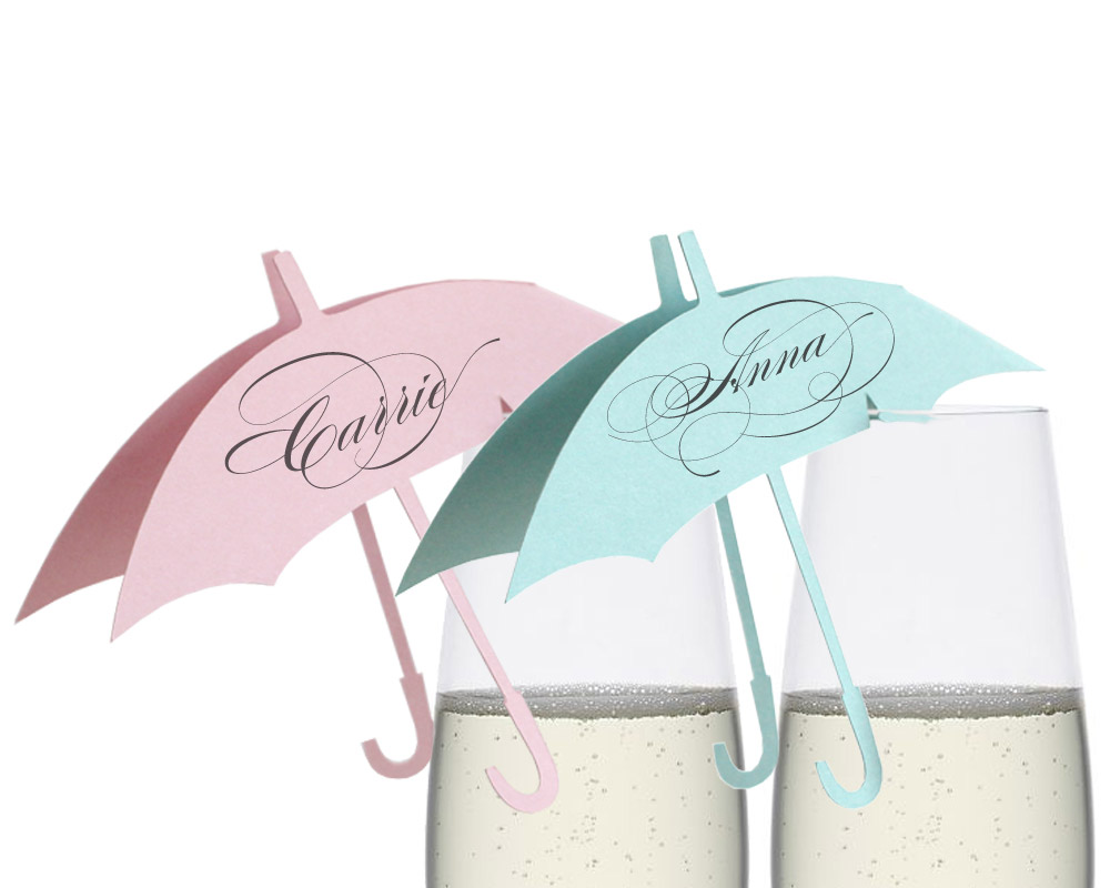 Umbrella Place Cards